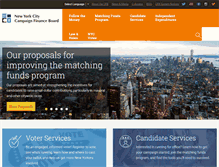 Tablet Screenshot of nyccfb.com